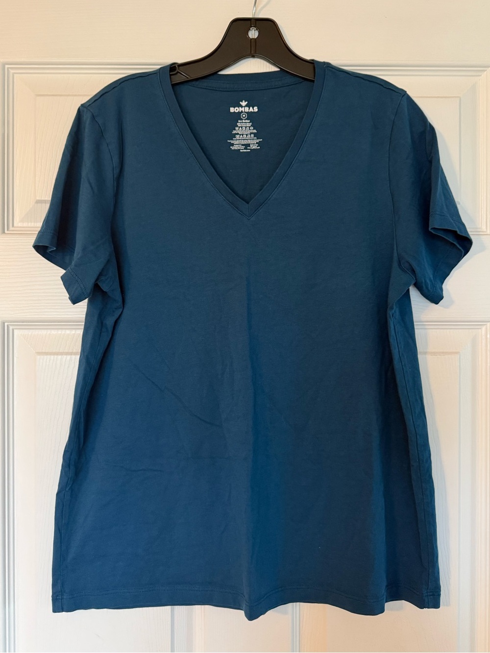 BOMBAS Women's Pima Cotton V-Neck T-Shirt